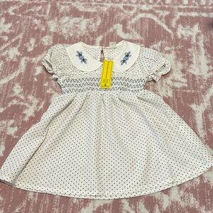 NWT - SHEIN Polka Dots Dress for Baby Girl